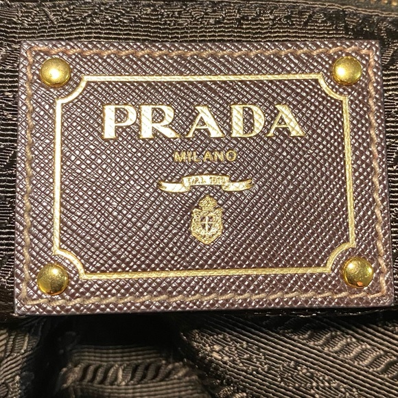 Vintage Prada Tessuto Green Crossbody Shoulder Bag - Picture 8 of 16